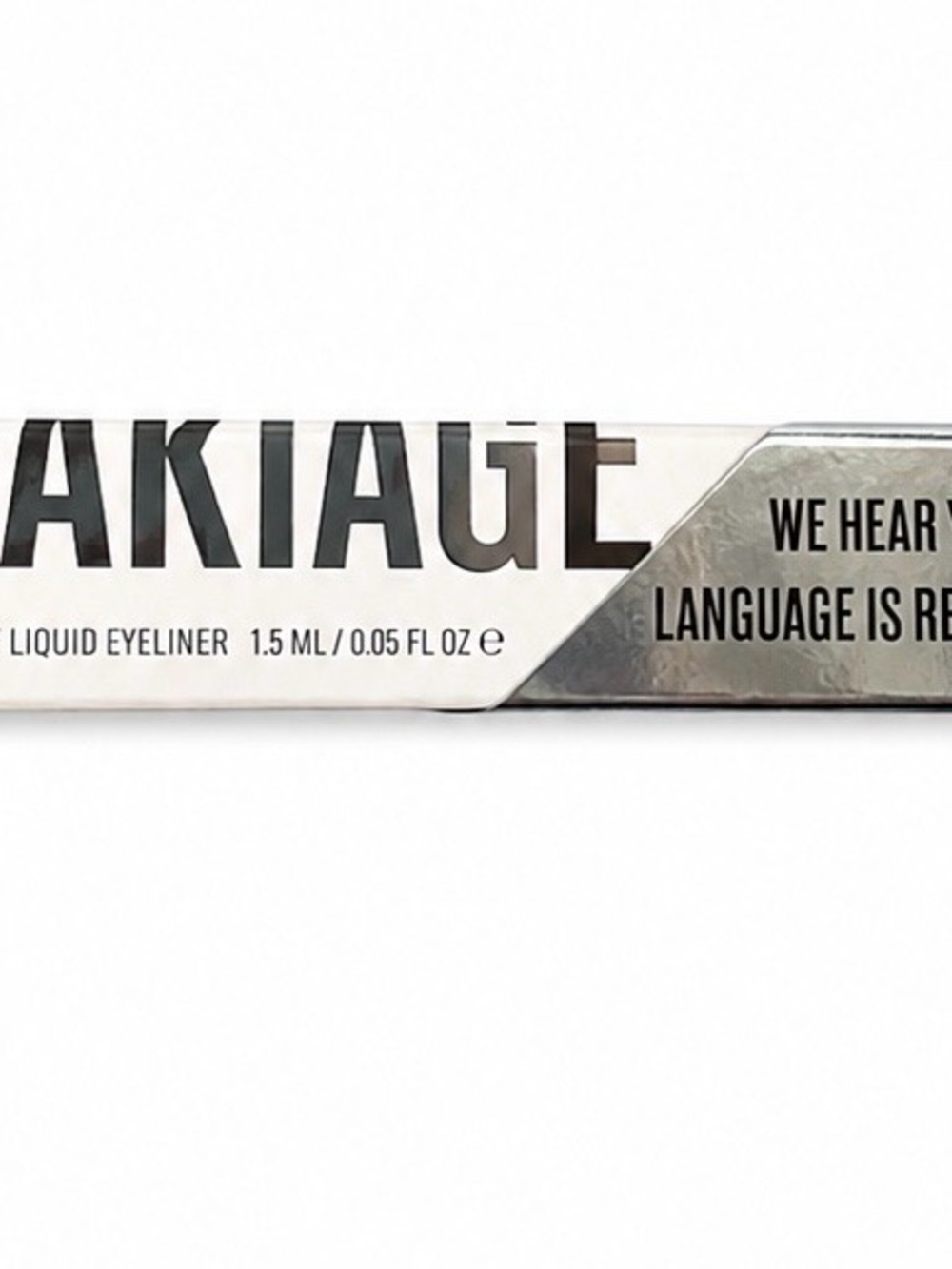 IL MAKIAGE Black and Silver Liquid Eyeliner